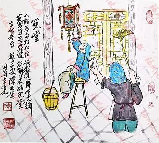 撞钟伐鼓